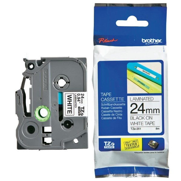 Наклейка ламинированная Brother TZE251 145745