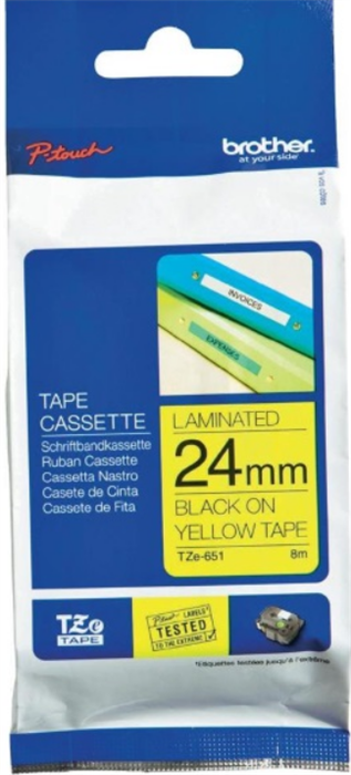 Наклейка ламинированная Brother TZE651 145766