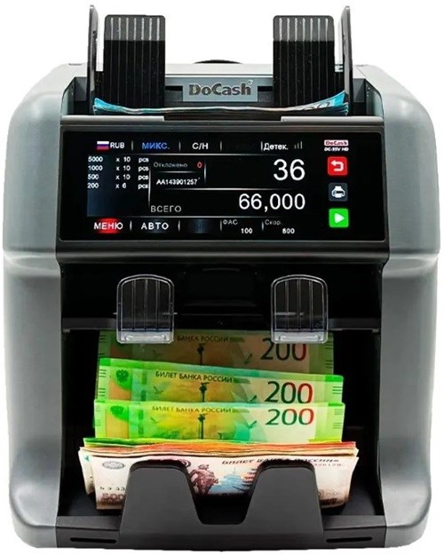 Счетчик банкнот  DoCash DC-55V  HD 146435