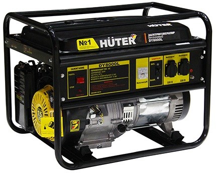 Генератор бензиновый Huter DY8000L 146984