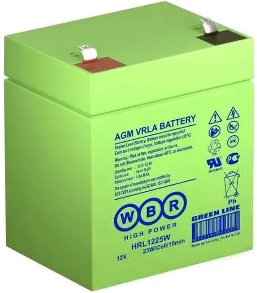 Аккумулятор;;WBR;HRL1225W;WBR 100615