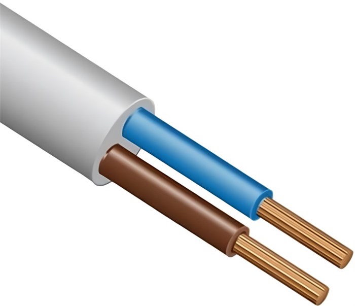 Провод  Электрокабель-НН ПВС 2х1.5 380В Ч (бухта 100м) 000007185 148727