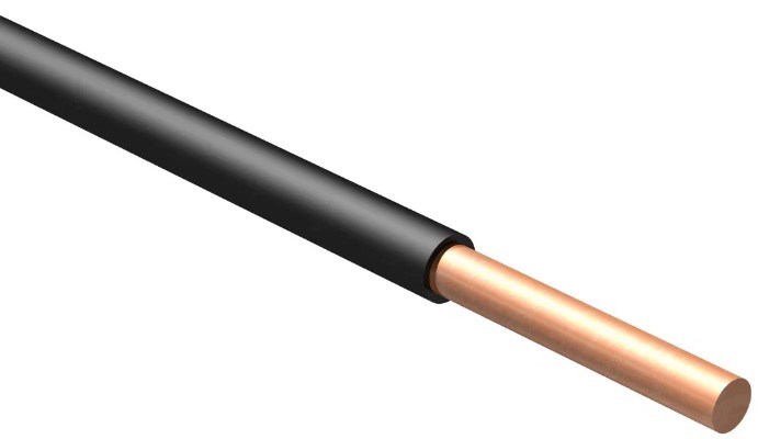 Провод  iTOK ПуГВнг(А)-LS 1х1.0 Ч 148842