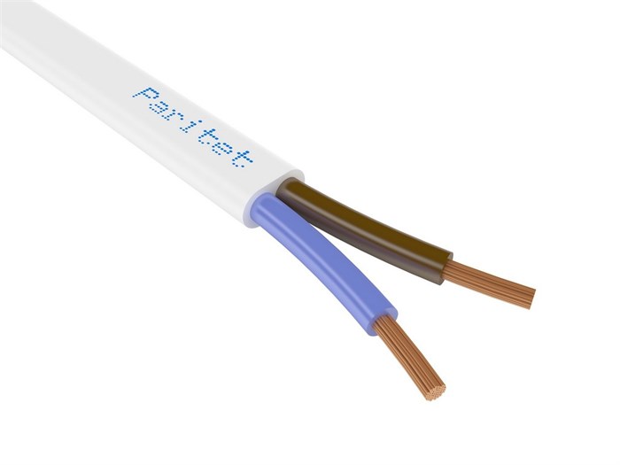 Провод  Паритет ШВВП 2х0,75 (белый) 148997
