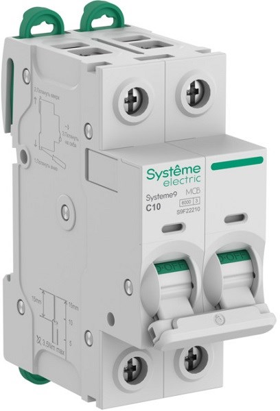 Автоматический выключатель  Systeme Electric S9F22210 149082