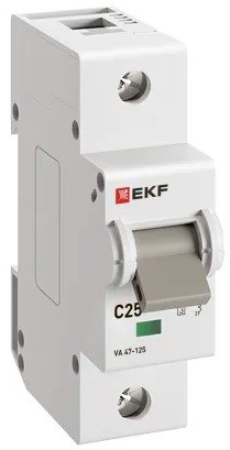 Автоматический выключатель  EKF mcb47125-1-25C 149097