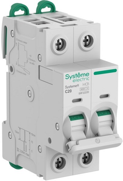 Автоматический выключатель  Systeme Electric S9F22220 149122