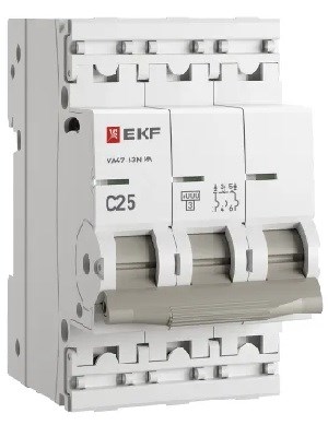 Автоматический выключатель  EKF M63MA6325C 149145