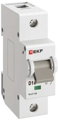 Автоматический выключатель  EKF mcb47125-1-16D 149199