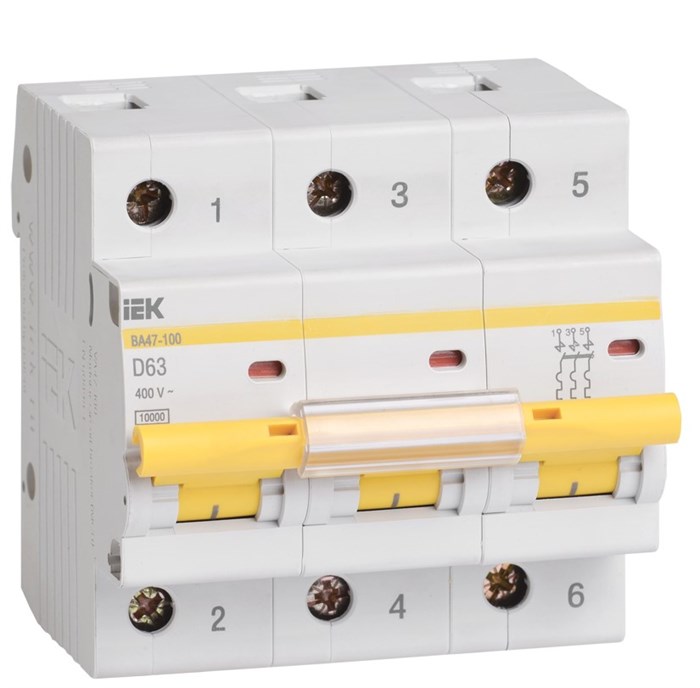 Автоматический выключатель  IEK MVA40-3-040-D 149235