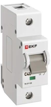 Автоматический выключатель  EKF mcb47125-1-40C 149280