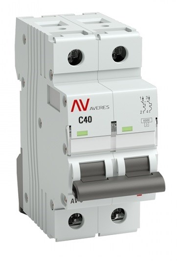 Автоматический выключатель  EKF mcb6-DC-2-40C-av 149460