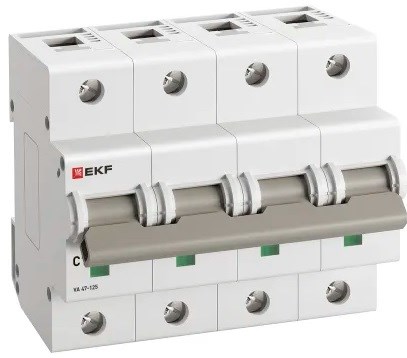 Автоматический выключатель  EKF mcb47125-4-100C 149550