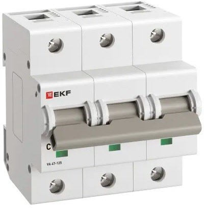 Автоматический выключатель  EKF mcb47125-3-50C 149565
