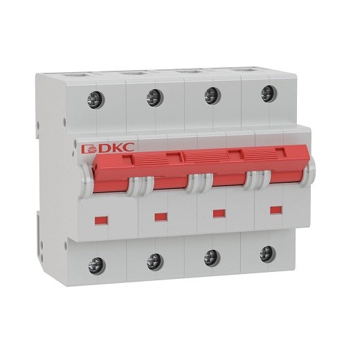 Автоматический выключатель модульный DKC MD125-4NC100 149606