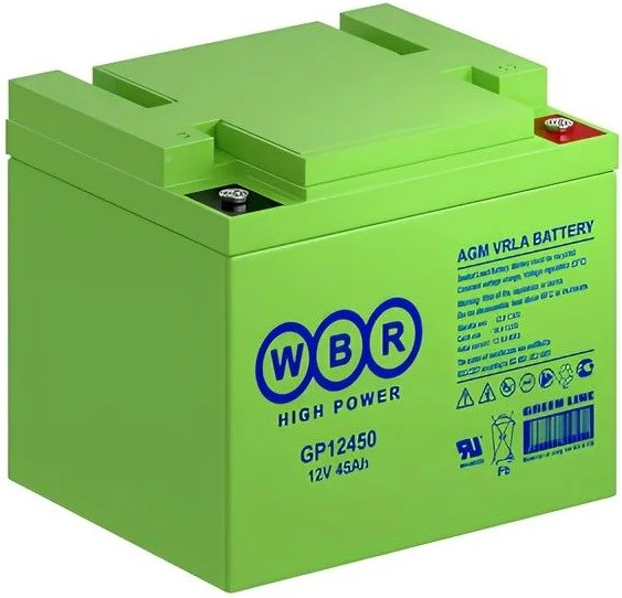 Аккумулятор;;WBR;GP12450;WBR 100631