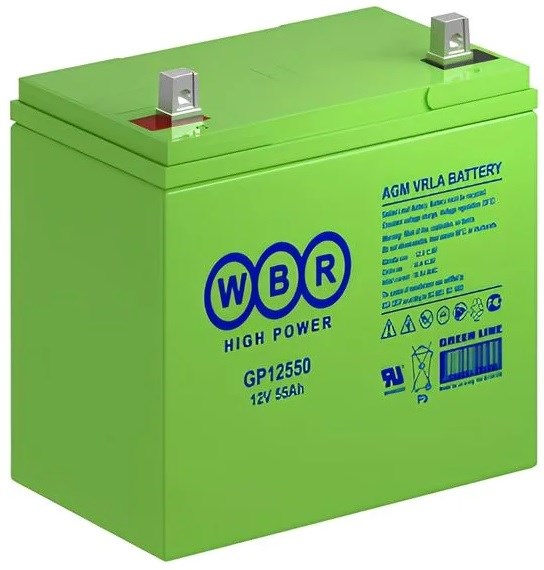 Аккумулятор;;WBR;GP12550;WBR 100635