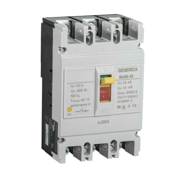 Автоматический выключатель  GENERICA SAV30-3-0200-G 149939