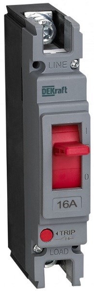 Автоматический выключатель в литом корпусе  DEKraft 28002DEK 149972