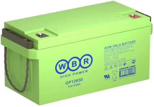 Аккумулятор;;WBR;GP12650 100640
