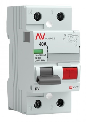 УЗО  EKF rccb-2-40-300-s-av 150077