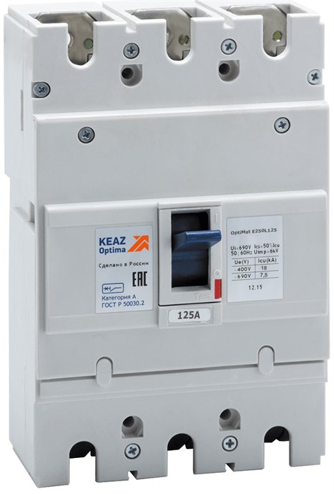 Автоматический выключатель в литом корпусе  КЭАЗ 100009 150090