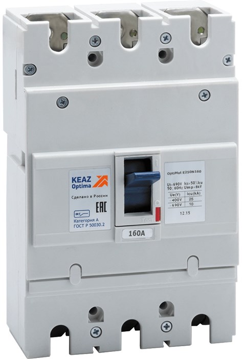 Автоматический выключатель в литом корпусе  КЭАЗ 230653 150099