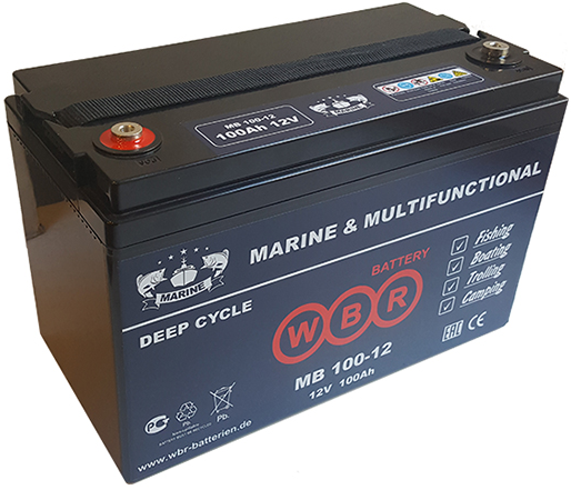 Аккумулятор;;WBR;MB;100-12 100644