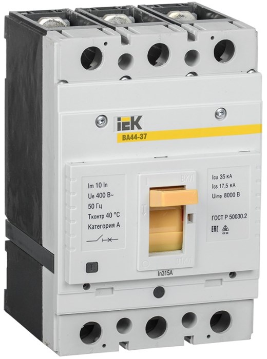 Автоматический выключатель в литом корпусе IEK SVA4410-3-0315-35 150190
