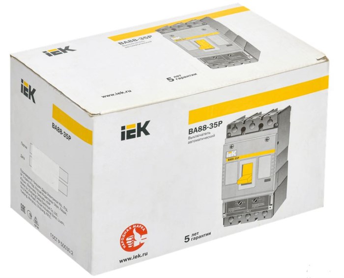 Автоматический выключатель в литом корпусе  IEK SVAR30-3-0200 150229