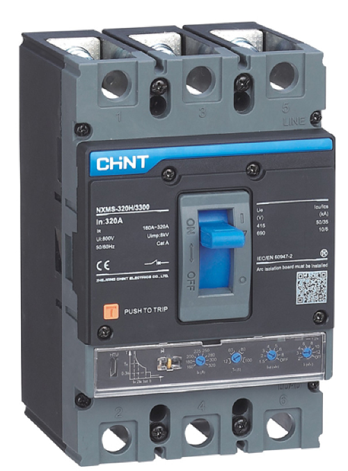 Автоматический выключатель в литом корпусе CHINT 264747 150244