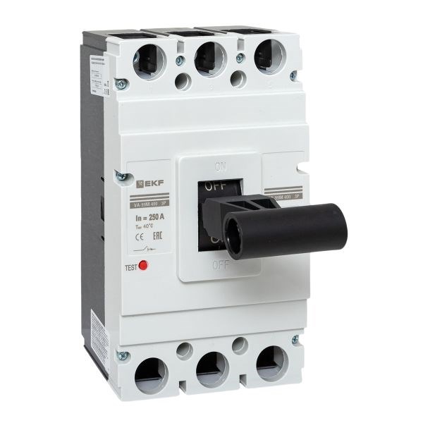 Автоматический выключатель в литом корпусе  EKF mccb99-400-250m 150274