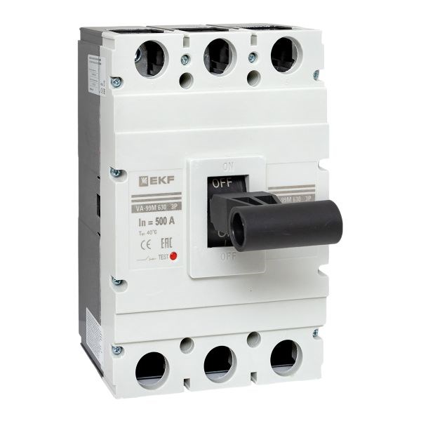 Автоматический выключатель в литом корпусе  EKF mccb99-630-500m 150328