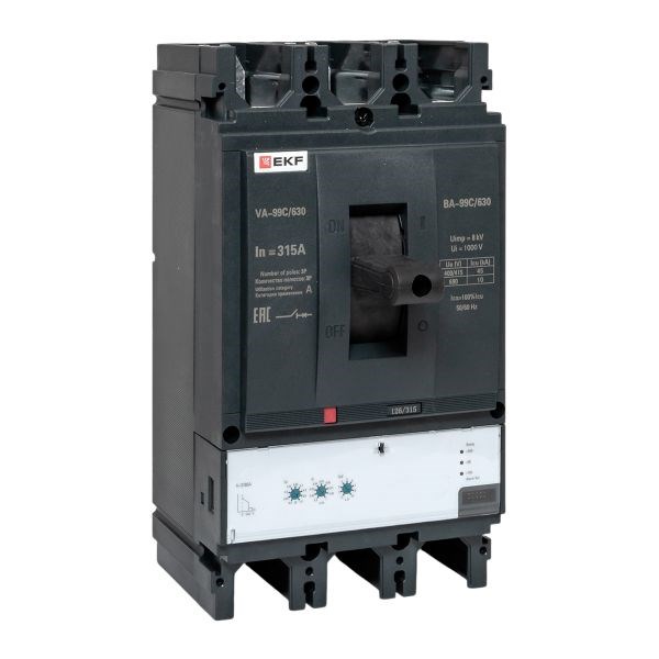 Автоматический выключатель в литом корпусе  EKF mccb99c-630-315 150405