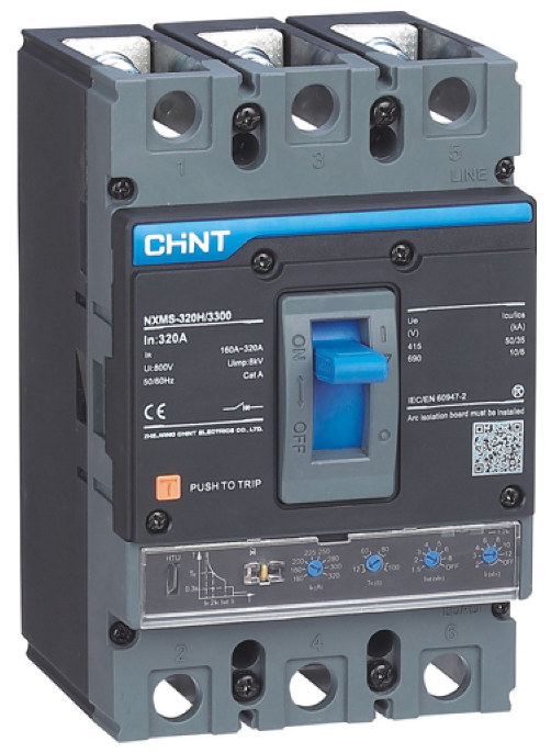 Автоматический выключатель в литом корпусе CHINT 201720 150452