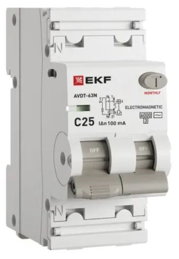 Автомат дифференциальный EKF D63N26M25C100 150477