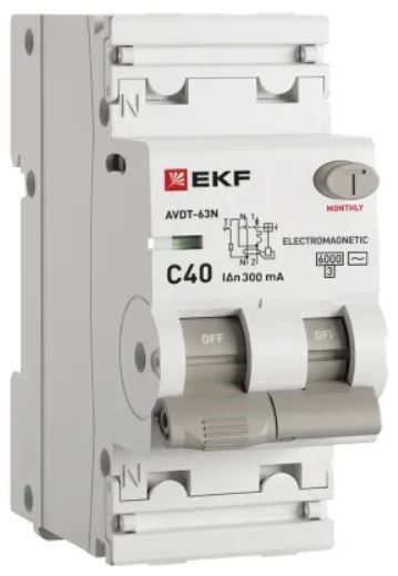 Автомат дифференциальный EKF D63N26M40C300 150499