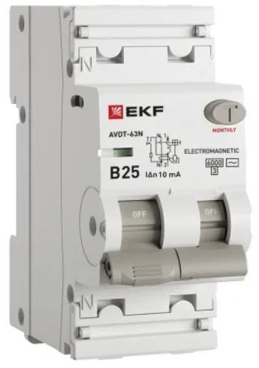 Автомат дифференциальный EKF D63N26M25B10 150538