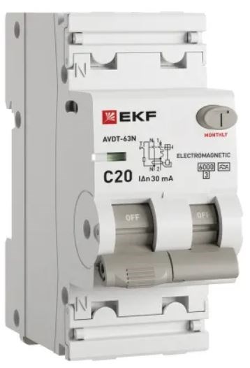 Автомат дифференциальный EKF D63N26MA20C30 150546