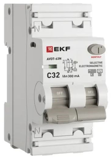 Автомат дифференциальный EKF D63N26MS32C300 150577