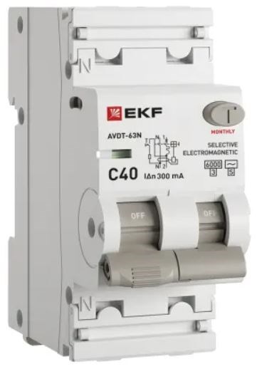 Автомат дифференциальный EKF D63N26MS40C300 150614