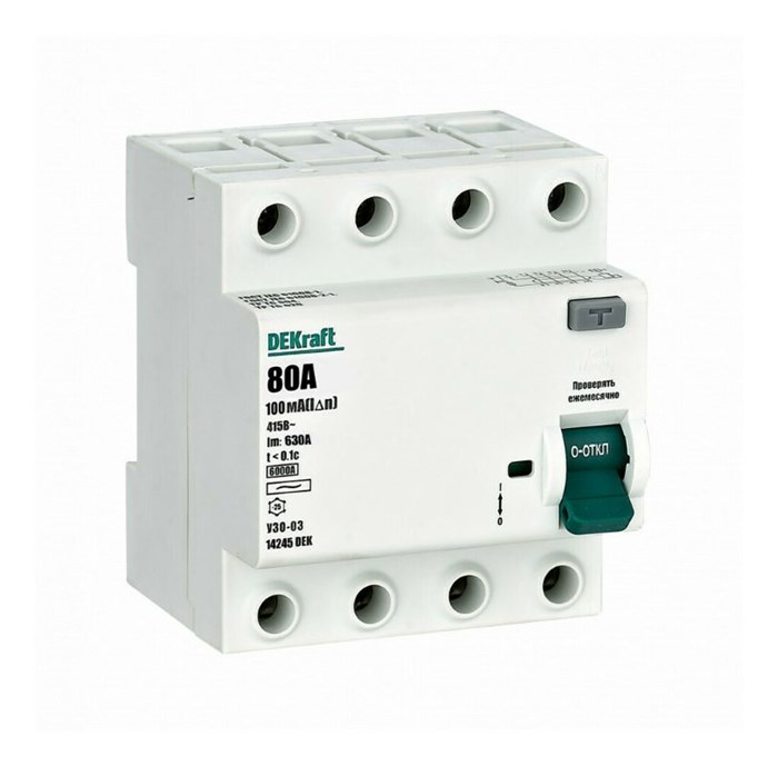 УЗО  DEKraft 14245DEK 150624