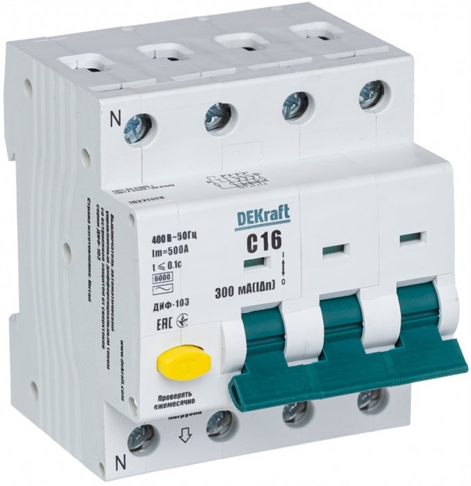 Автомат дифференциальный DEKraft 16221DEK 150647