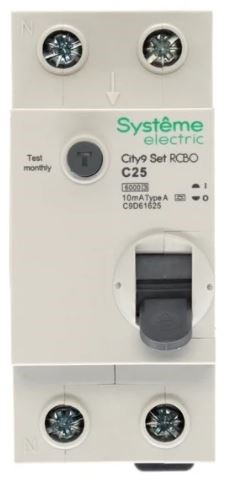 Автомат дифференциальный Systeme Electric C9D61625 150760