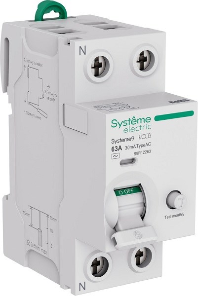 УЗО  Systeme Electric S9R12263 150845