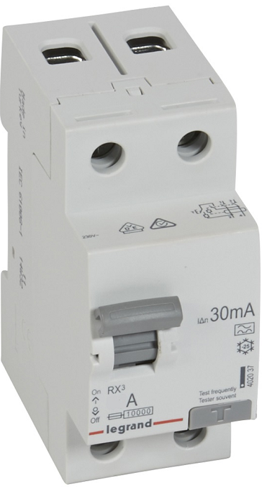 Выключатель дифференциального тока (ВДТ, УЗО)  Legrand 402036 150876