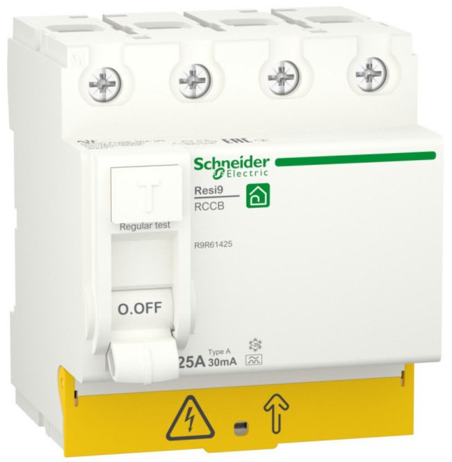 Выключатель дифференциального тока (ВДТ, УЗО)  Schneider Electric RESI9 150882