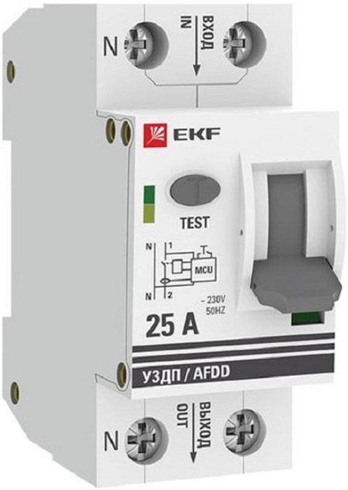 Устройство защиты от дугового пробоя  EKF afdd-2-25-pro 151065