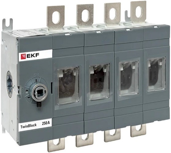 Рубильник  EKF tb-s-250-4p 151080