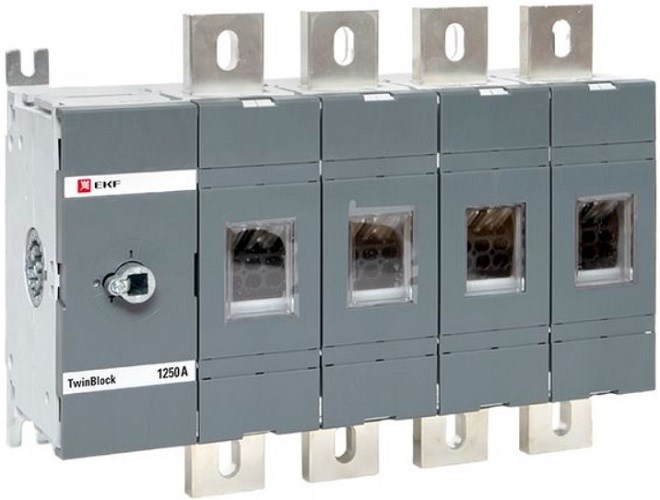 Рубильник  EKF tb-s-1250-4p 151163